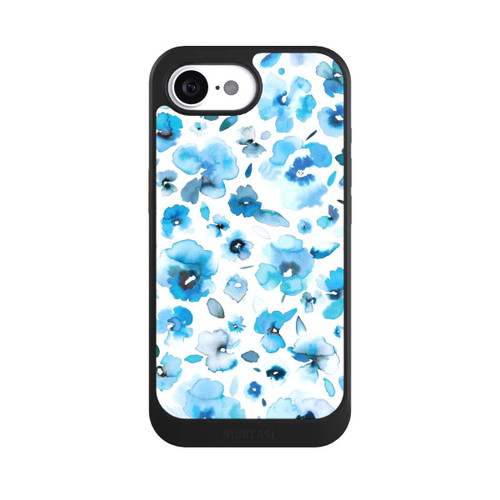 Apple iPhone 16e NIVOcore Blue Tropical Flowers