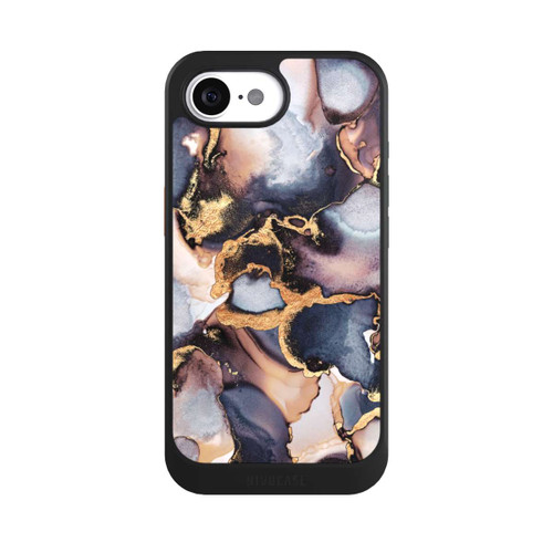 Apple iPhone 16e NIVOcore Impression Dreamy Ink Gris Or