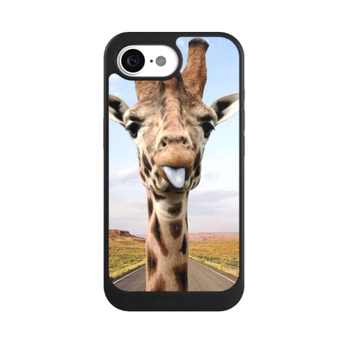Apple iPhone 16e NIVOcore Giraffe auf der Straße