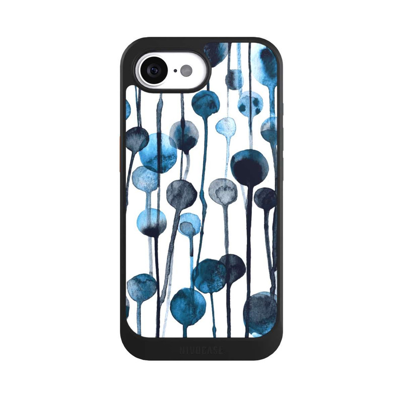 iPhone 16e NIVOcore Dripping Dots Blue