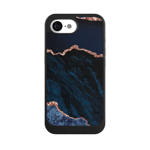 Apple iPhone 16e NIVOcore Nacht Blau Marmor Landschaft