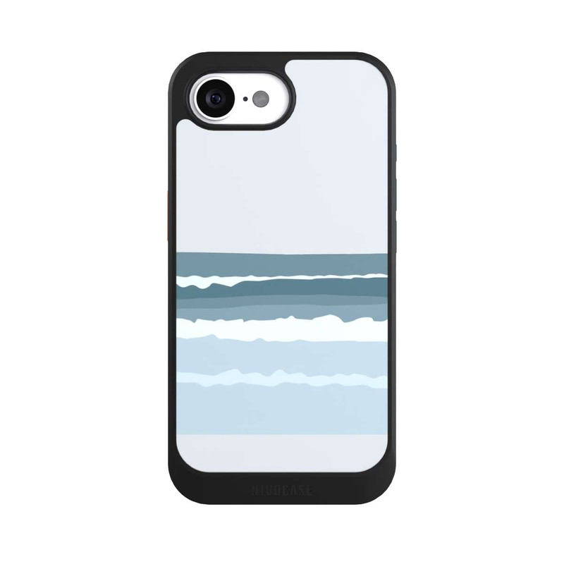 iPhone 16e NIVOcore Abstrakte blaue Wellen