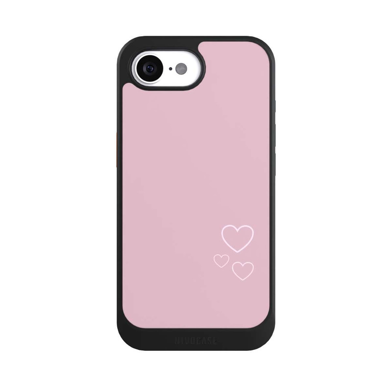 iPhone 16e NIVOcore Pink little hearts