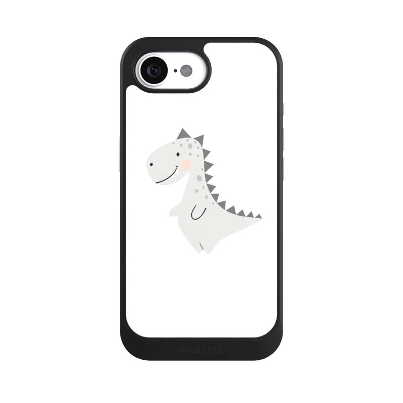 iPhone 16e NIVOcore Grauer Dino