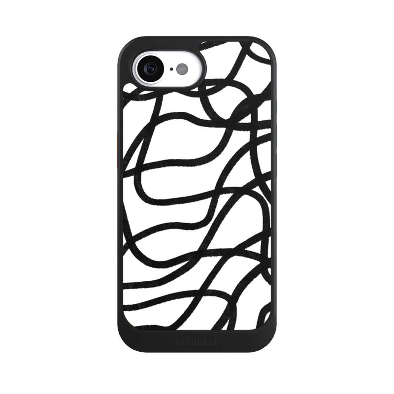 iPhone 16e NIVOcore Black Lines