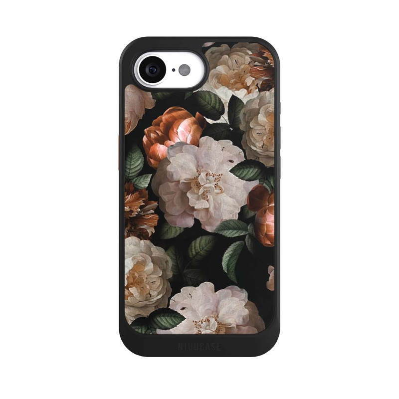 iPhone 16e NIVOcore Roses de cuivre Fond d'écran