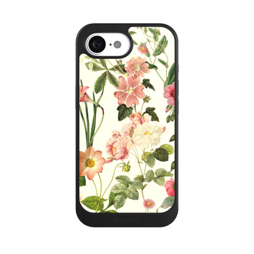 Apple iPhone 16e NIVOcore Fleurs sauvages sur jaune clair
