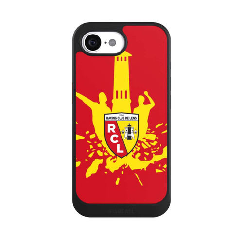 Apple iPhone 16e NIVOcore Tour RCL jaune sur rouge