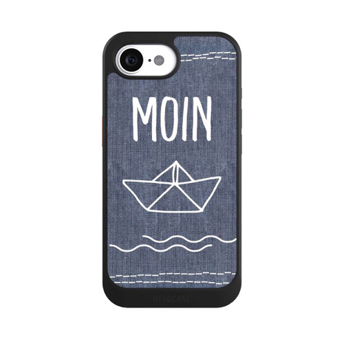 Apple iPhone 16e NIVOcore Moin Schiff Denim