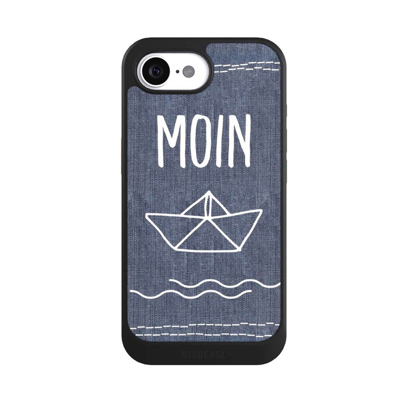 iPhone 16e NIVOcore Moin Schiff Denim