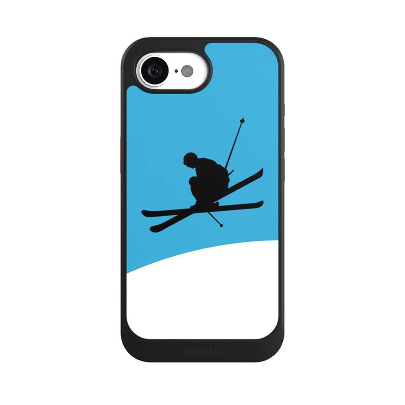 iPhone 16e NIVOcore Ski Illustration