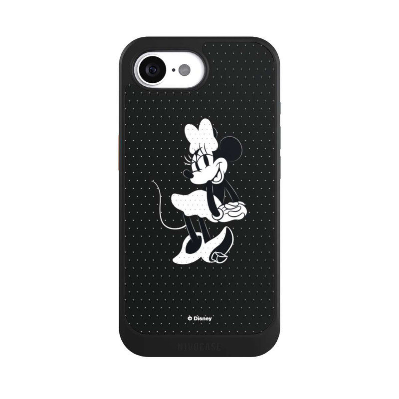iPhone 16e NIVOcore Minnie Frech Schwarz