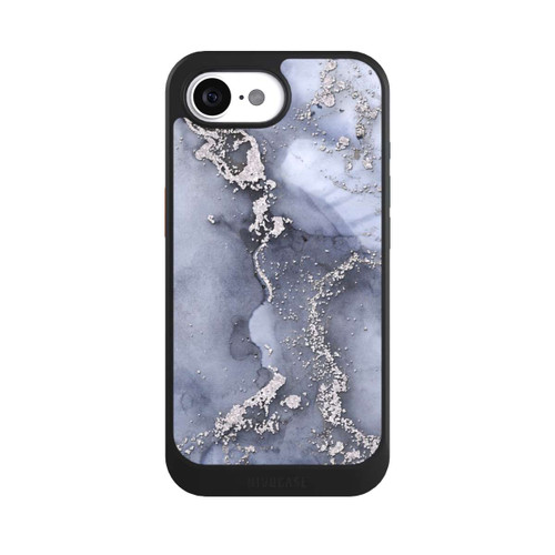 Apple iPhone 16e NIVOcore Ink Blue Silver