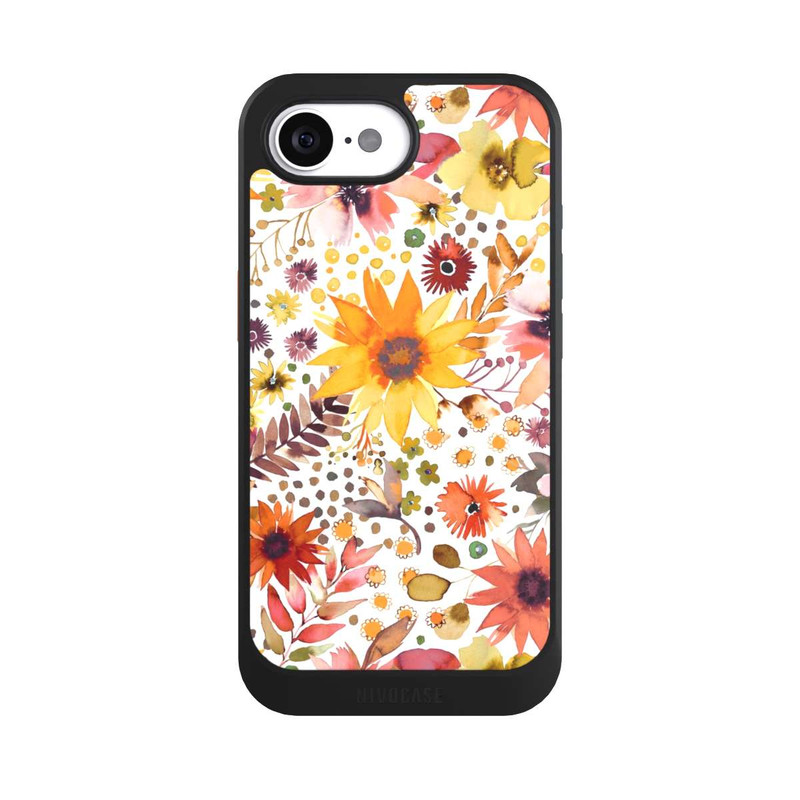 iPhone 16e NIVOcore Fleurs d'aquarelle florale