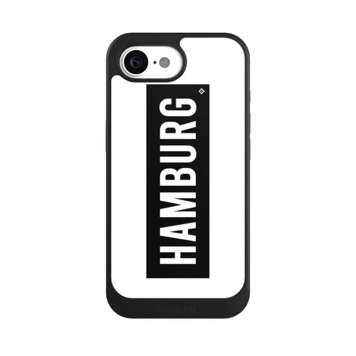 Apple iPhone 16e NIVOcore HSV Hamburg Schwarz Weiss