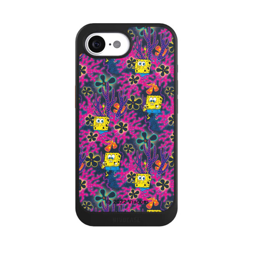 Apple iPhone 16e NIVOcore Spongebob - Coral Pattern