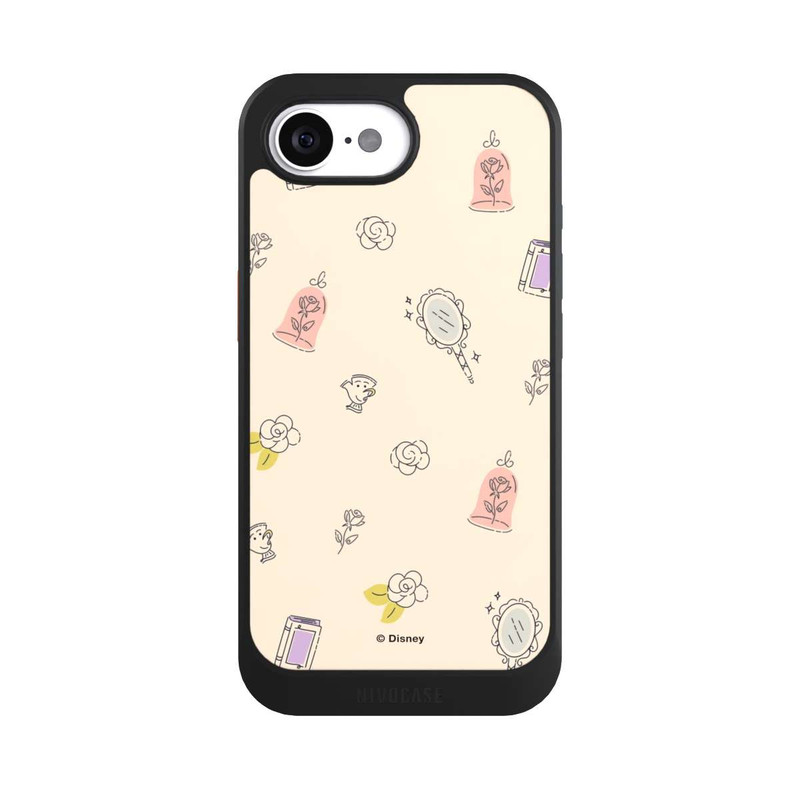 iPhone 16e NIVOcore Princess Accessoires Pattern Beige Disney Princess 