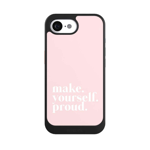 Apple iPhone 16e NIVOcore Make Yourself Proud Zitat - Altrosa