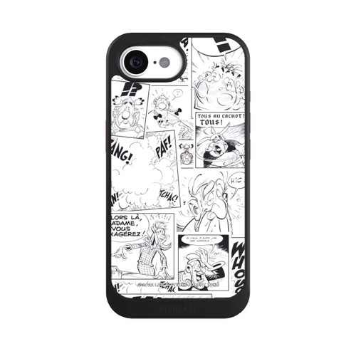 Apple iPhone 16e NIVOcore BD Astérix Blanc &amp; Noir