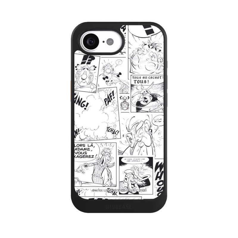 iPhone 16e NIVOcore BD Astérix Blanc & Noir
