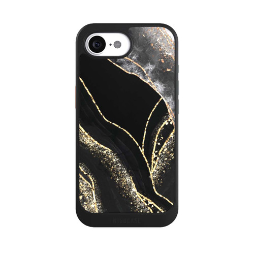 Apple iPhone 16e NIVOcore Dark Marble Gold