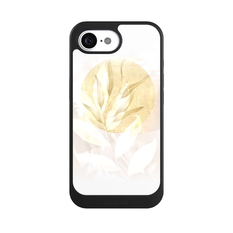 iPhone 16e NIVOcore Boho Gold Flower Art