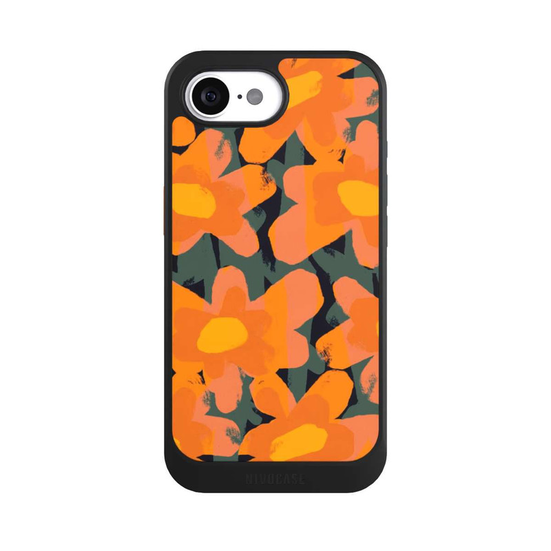 iPhone 16e NIVOcore Prairie Fleurie Orange