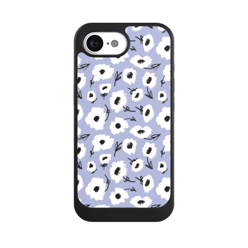 Apple iPhone 16e NIVOcore Pattern Fleurs Lilas