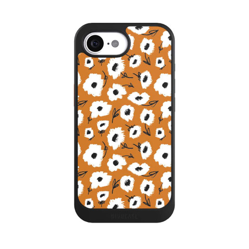 Apple iPhone 16e NIVOcore Pattern Fleurs Ocres