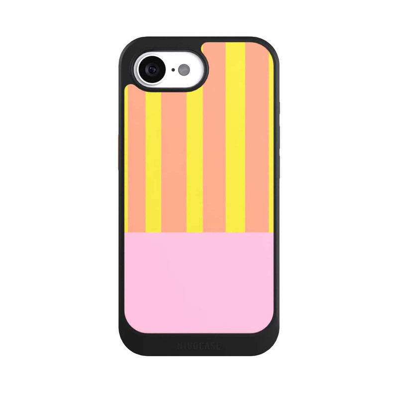iPhone 16e NIVOcore Neonfarbige Streifen