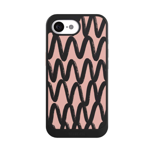 Apple iPhone 16e NIVOcore Zig Zag Noir