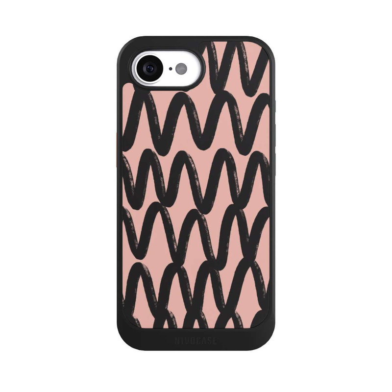 iPhone 16e NIVOcore Zig Zag Noir