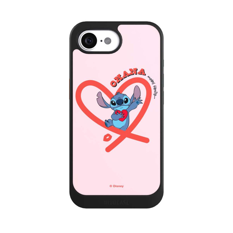 iPhone 16e NIVOcore Stitch Ohana Rosa Herz