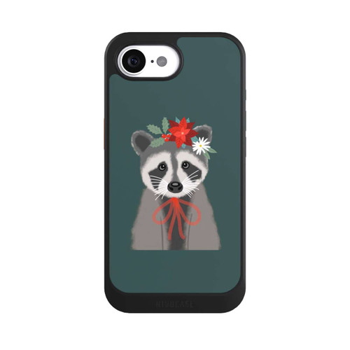 Apple iPhone 16e NIVOcore Holiday Raccoon