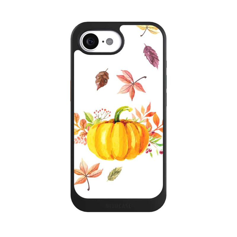 iPhone 16e NIVOcore Pumpkin-weißer Hintergrund 