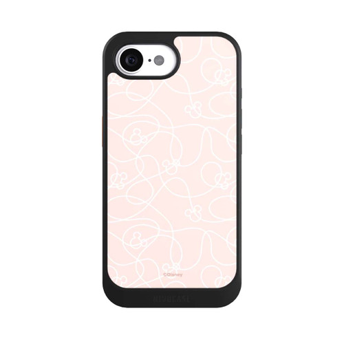 Apple iPhone 16e NIVOcore Micky Line Art Pattern Rose