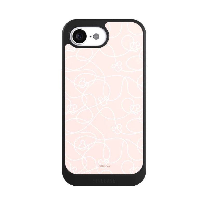 iPhone 16e NIVOcore Motif Micky Line Art rose