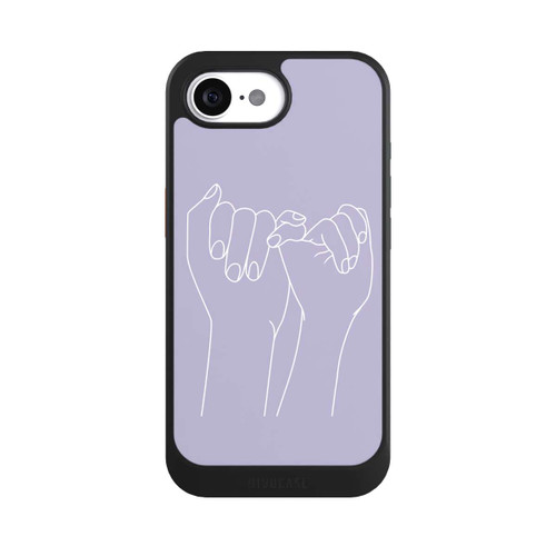 Apple iPhone 16e NIVOcore Pinky Promise Line Art