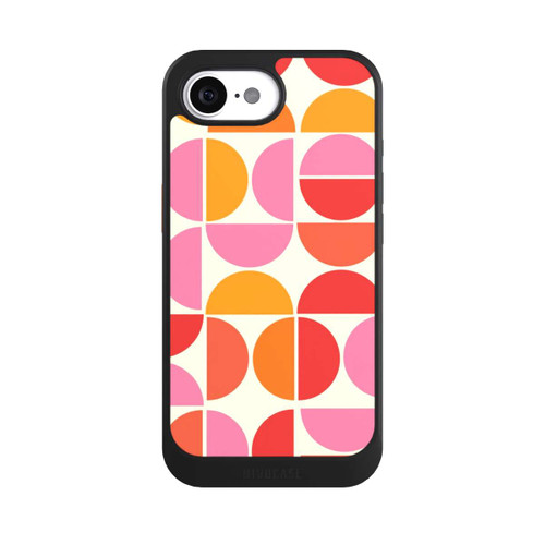 Apple iPhone 16e NIVOcore Retro Trend Pattern Orange