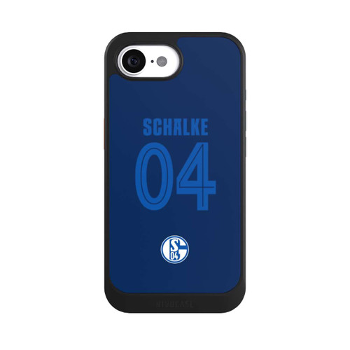 Apple iPhone 16e NIVOcore Schalke 04 Dunkelblau
