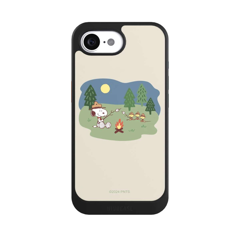iPhone 16e NIVOcore Snoopy Lagerfeuer