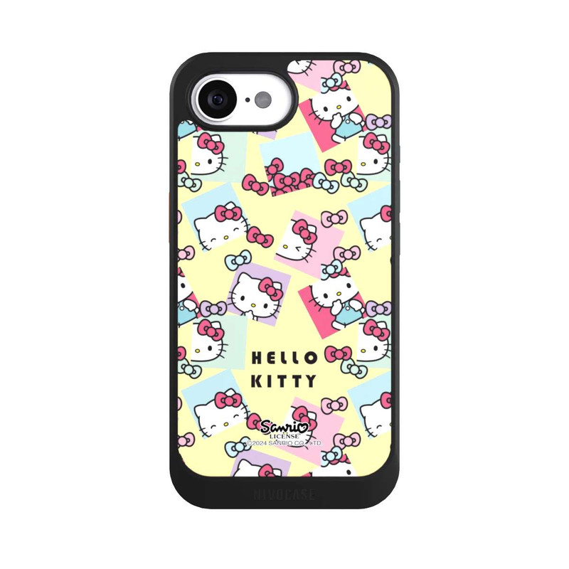 iPhone 16e NIVOcore Hello Kitty Pastellmuster