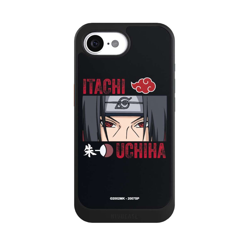 iPhone 16e NIVOcore Itachi Uchiha Close-Up