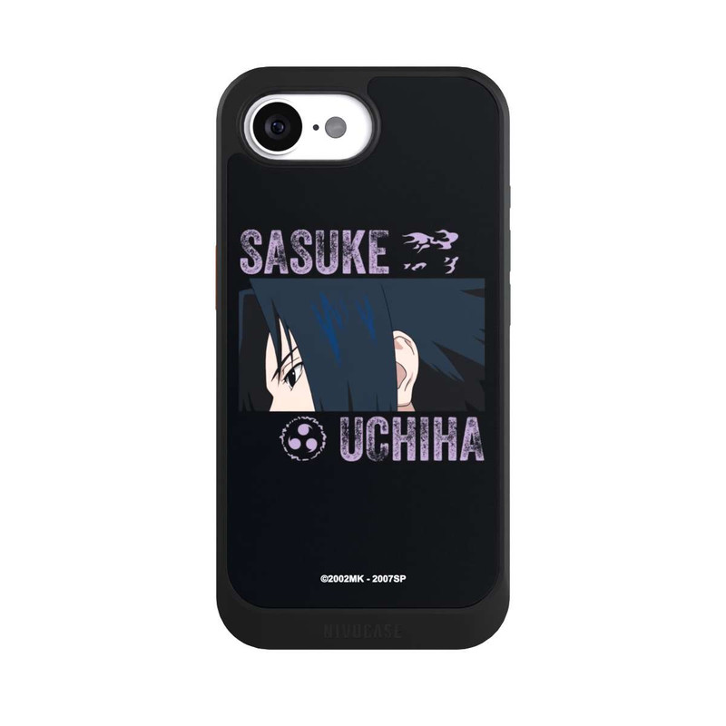 iPhone 16e NIVOcore Sasuke Uchiha Close-Up