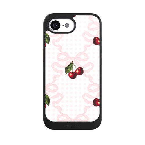 Apple iPhone 16e NIVOcore Motif cerise rose