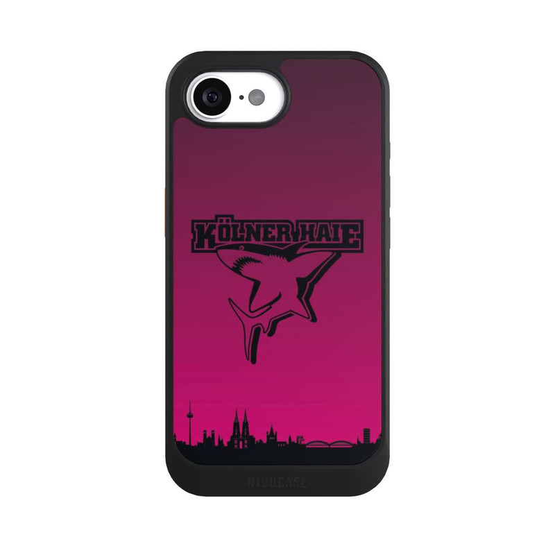 iPhone 16e NIVOcore Kölner Haie Skyline Pink