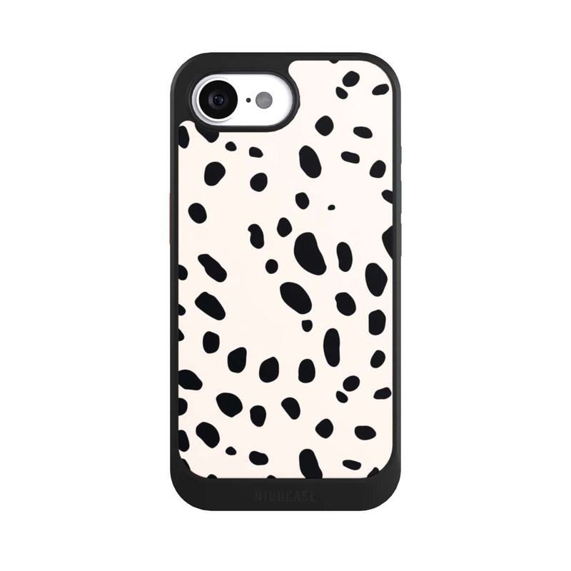 iPhone 16e NIVOcore Tiermuster Gepard Schwarz