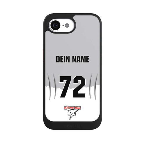 Apple iPhone 16e NIVOcore Kölner Haie Trikotmotiv Personalisierbar