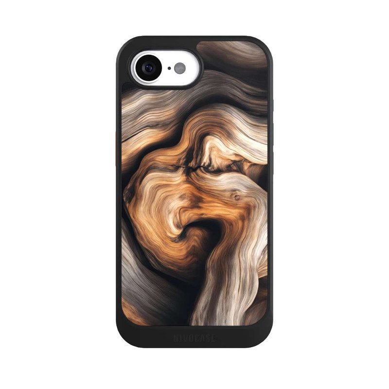 iPhone 16e NIVOcore Rustic Wood
