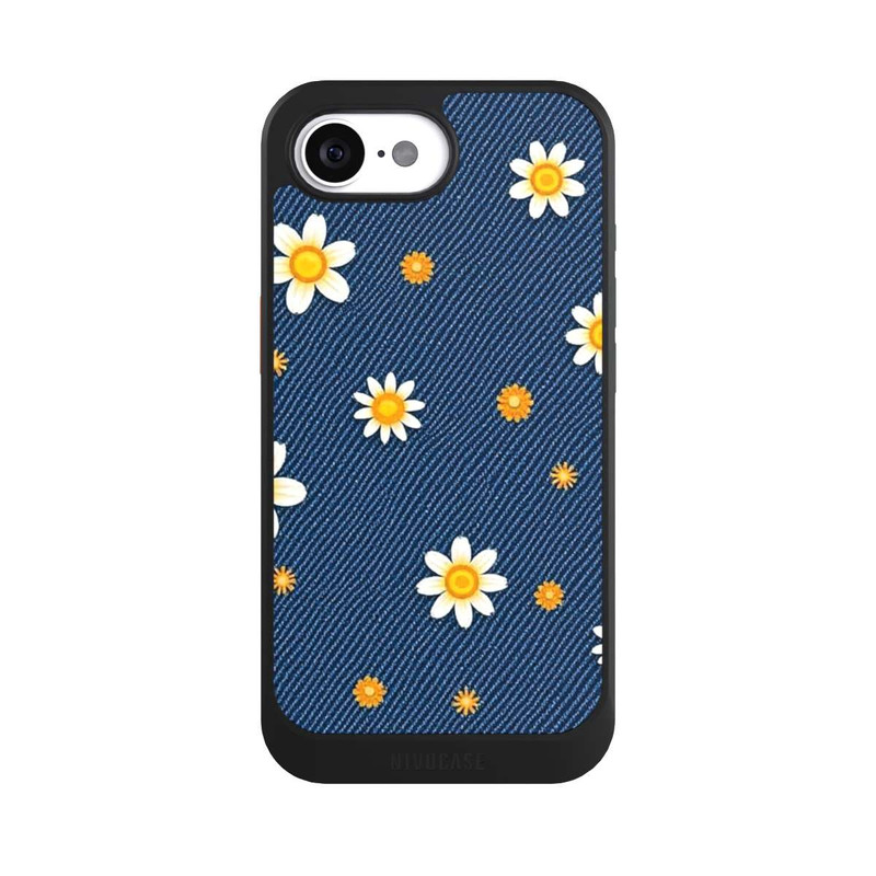 iPhone 16e NIVOcore Jeans Flowers with AI